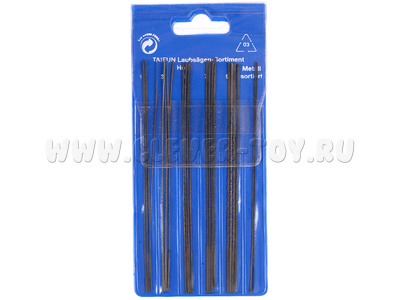 Набор из 20 пилок по дереву и 2 пилок по металлу для ручного лобзика Pebaro Набор из 20 пилок по дереву и 2 пилок по металлу для ручного лобзика Pebaro