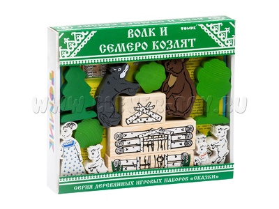 Конструктор "Сказки: Волк и семеро козлят" Конструктор "Сказки: Волк и семеро козлят"