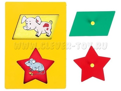 Секретики Поросенок-Мышенок (параллелограм-звезда) Секретики Поросенок-Мышенок (параллелограм-звезда)