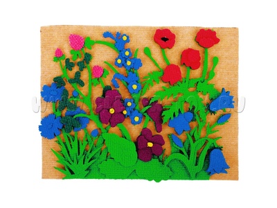 Луговые цветы с игровым полем Луговые цветы с игровым полем