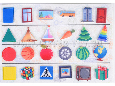 Найди фигуру (фетр) Найди фигуру (фетр)