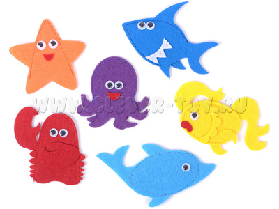 Пальчиковый театр "Морские обитатели"