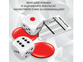 Настольная семейная игра в кости "Покер на костях" Настольная семейная игра в кости "Покер на костях"