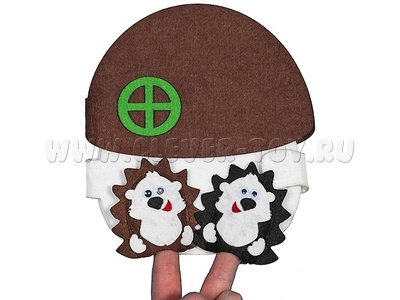 Пальчиковый театр Чудо-дом "Грибок" (фетр) Пальчиковый театр Чудо-дом "Грибок" (фетр)