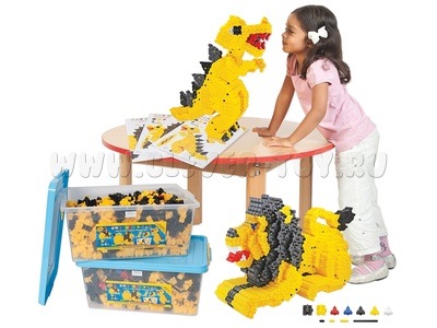 Конструктор Morphun Junior Lion & T-Rex (Лев и Тираннозавр) 2200 дет. Конструктор Morphun Junior Lion & T-Rex (Лев и Тираннозавр) 2200 дет.