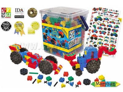 Конструктор Morphun «Большие машины» Jumbo Vehicles Set Конструктор Morphun «Большие машины» Jumbo Vehicles Set