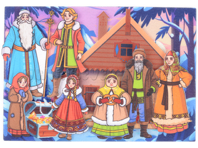 Морозко с игровым полем (фетр) Морозко с игровым полем (фетр)