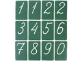 Набор магнитных карточек "Числительные" (цифры, фон зелёный)* Набор магнитных карточек "Числительные" (цифры, фон зелёный)*