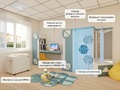 Сенсорный комплекс для кабинета психолога «Космос»